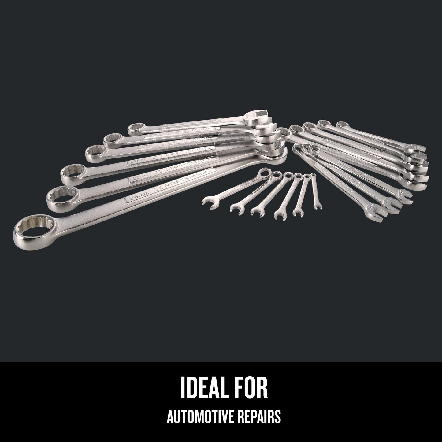 CRAFTSMAN Juego de Llaves Combinadas Métricas (20 Piezas / CMMT12068)