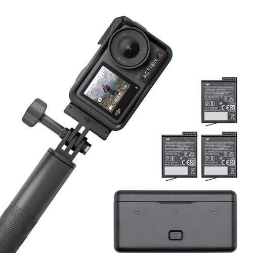DJI Cámara de Acción Osmo Action 4 Adventure Combo
