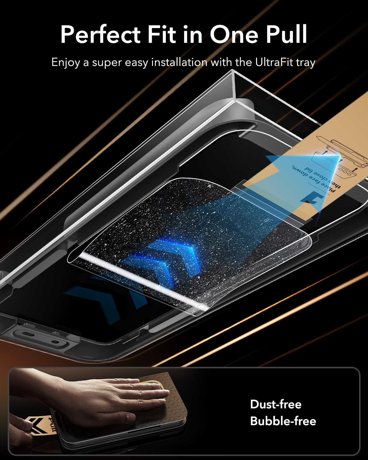 ESR Cristal Accesorio Corning™ Protector de Pantalla para Galaxy S26 Ultra