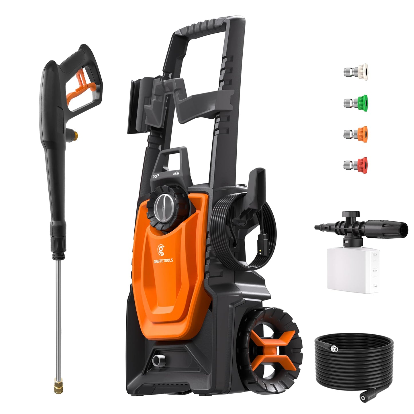 Giraffe Tools Hidrolavadora Eléctrica (2400 PSI)
