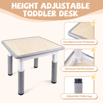 Pterying Set de Mesa y Sillas para Niños (Grey)