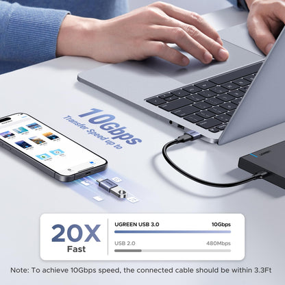 UGREEN Adaptadores USB a USB C y USB C a USB (Paquete de 4 / 10Gbps)
