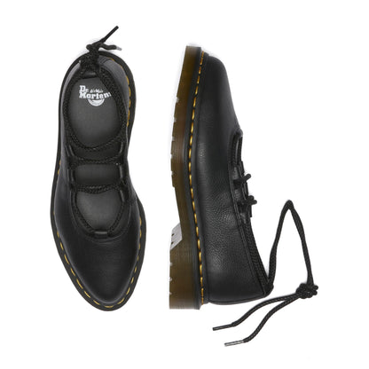 Dr. Martens Women's Elphie II Lace Up Shoe, Black Virginia