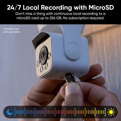 WYZE Cámara de Seguridad en Bombillo Inteligente 2K HD