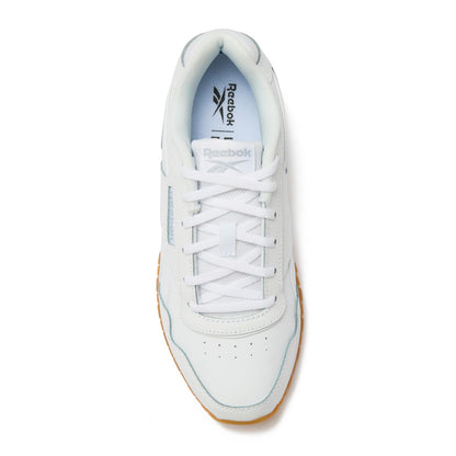 Reebok Glide Sneakers for Women - Black or White Tennis Shoes, White/Cold Grey/Gum