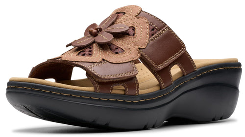 Clarks Women Merliah 2 Belle Brown Multi Leather