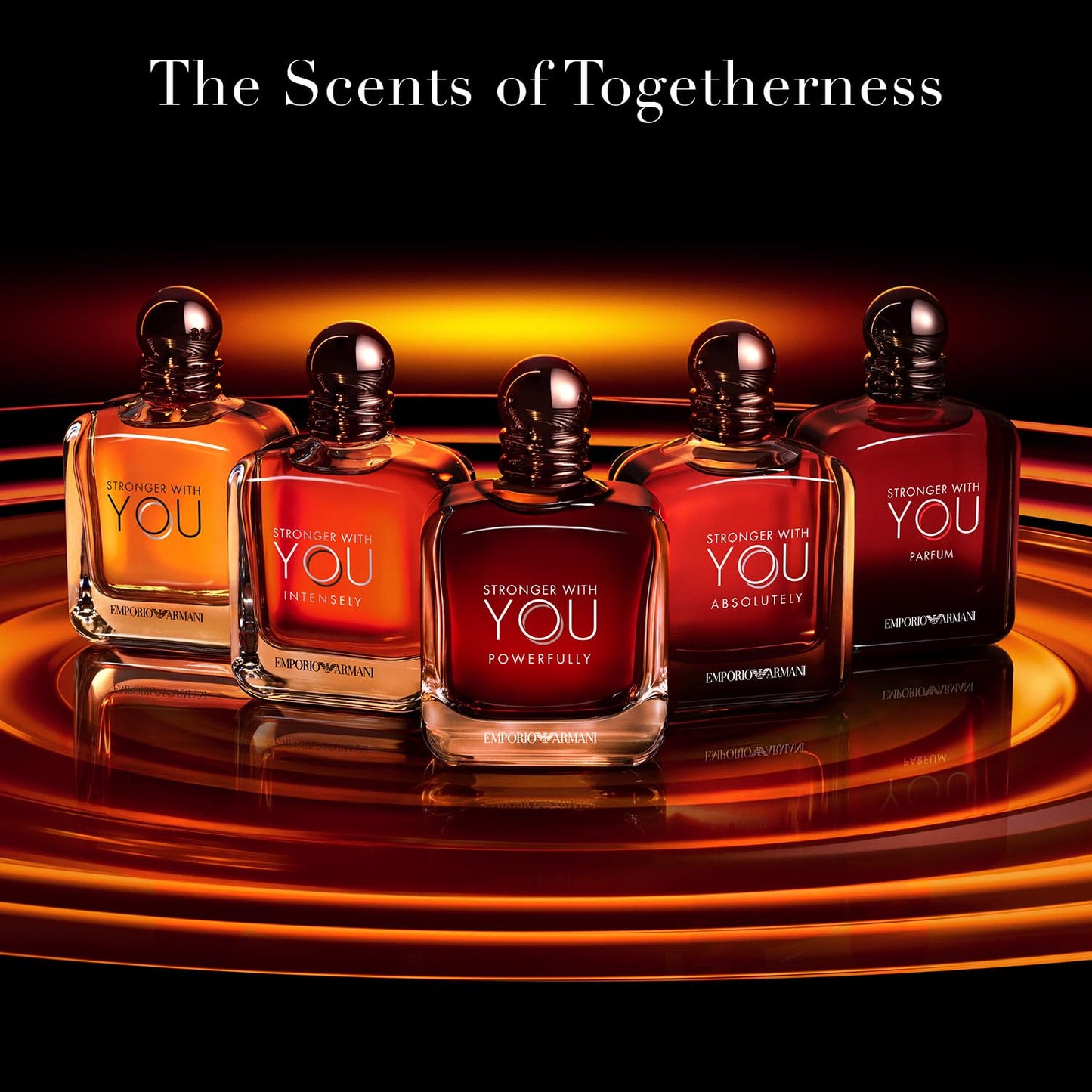 Armani Beauty Set Stronger With You Intensely de 2 Piezas para Hombre (1 Fl Oz y 0.5 Fl Oz)