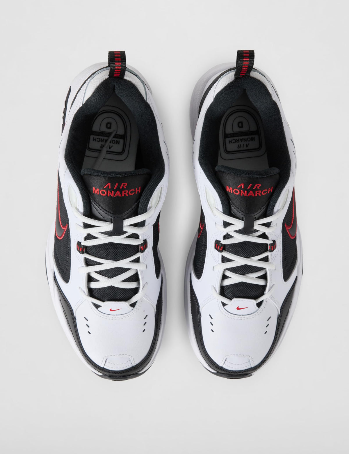 Nike Men's Air Monarch IV Training/Workout Shoes, White/Black
