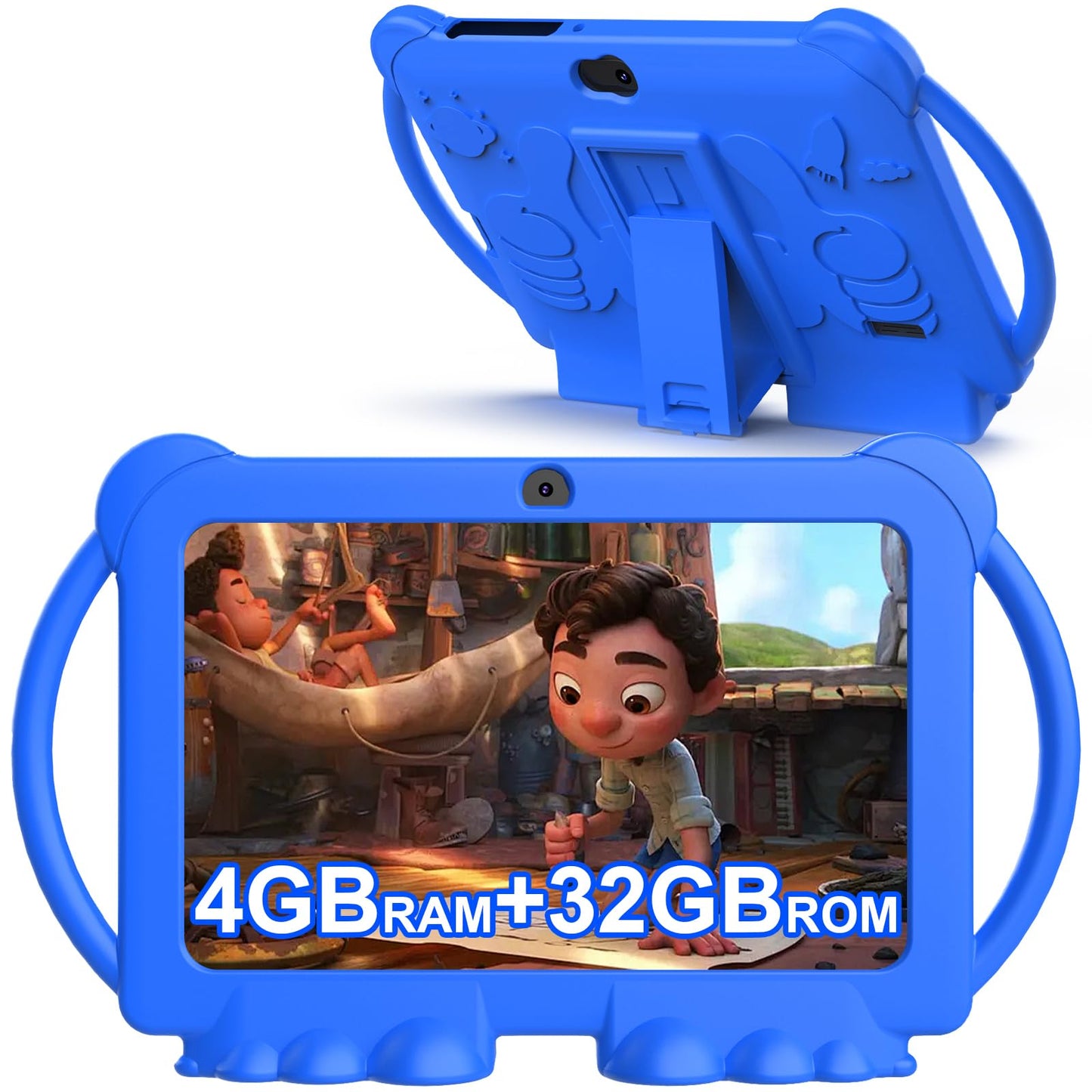 RUIQIAI Tableta para Niños 2026 de 7 Pulgadas (32GB / 4GB RAM)