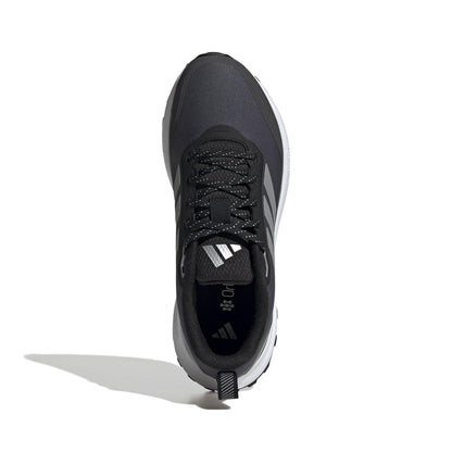 adidas Women's Run Falcon 5 Trail Running, Black/Silver Metallic/Carbon