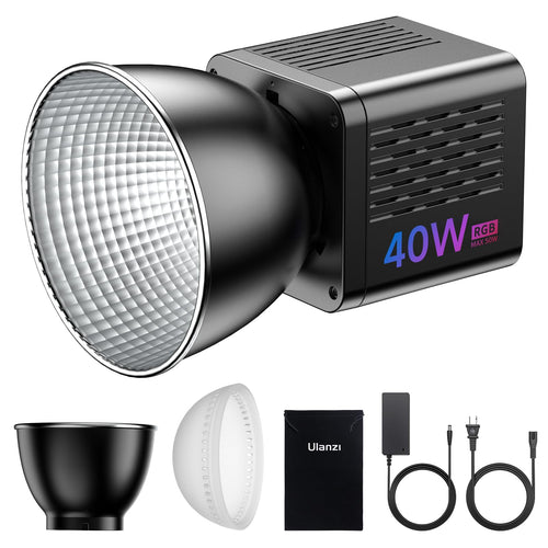 ULANZI Luz LED Portátil RGB para Video 40W Pro