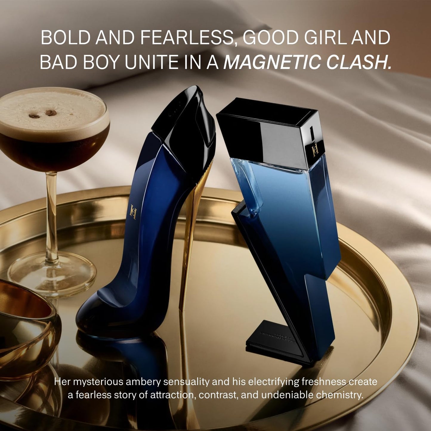 Carolina Herrera Bad Boy Cobalt Elixir para Hombre (3.4 oz / EDP Spray)