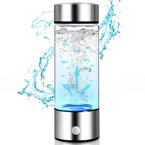 Botella de Agua Deportiva de Hidrógeno (420ml / Silver)