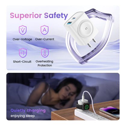 TOPADRE Bloque de Cargador USB-C PD 20W (White)