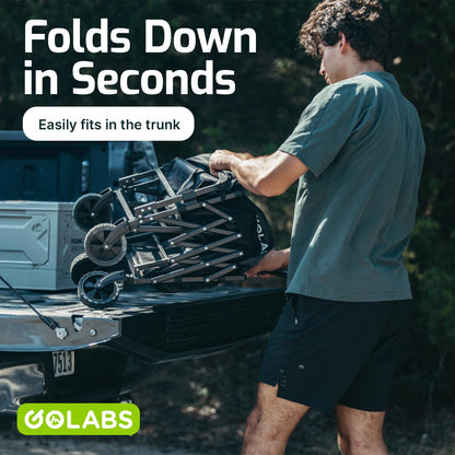 Golabs Carrito de Carro Plegable (100L / 350lb)