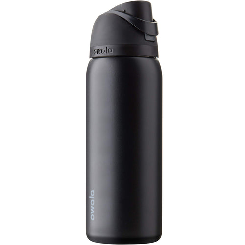 Owala Botella de Agua Aislada FreeSip de 32 oz (Muy, Muy Oscuro)