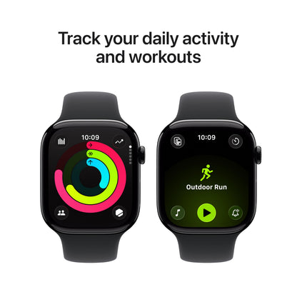 Apple Watch Series 11 (GPS 46mm / Jet Black y Black)
