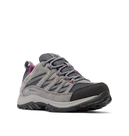 Columbia Womens Crestwood Waterproof, Graphite/Wild Iris