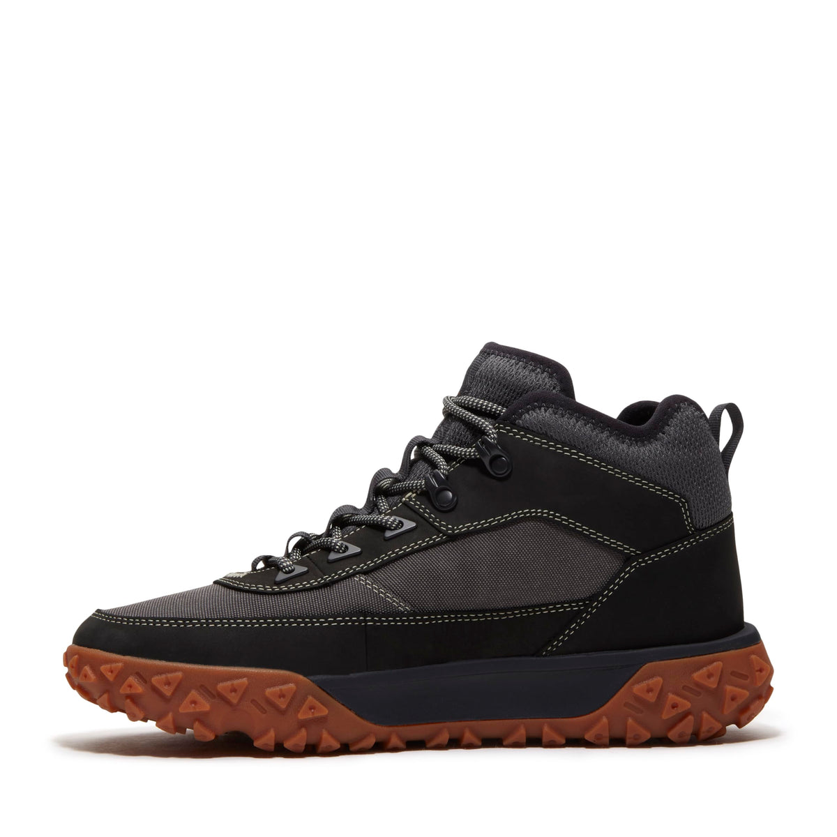 Timberland Men's GreenStride Motion 6 Mid Sneaker Boot, Dark Grey Mesh