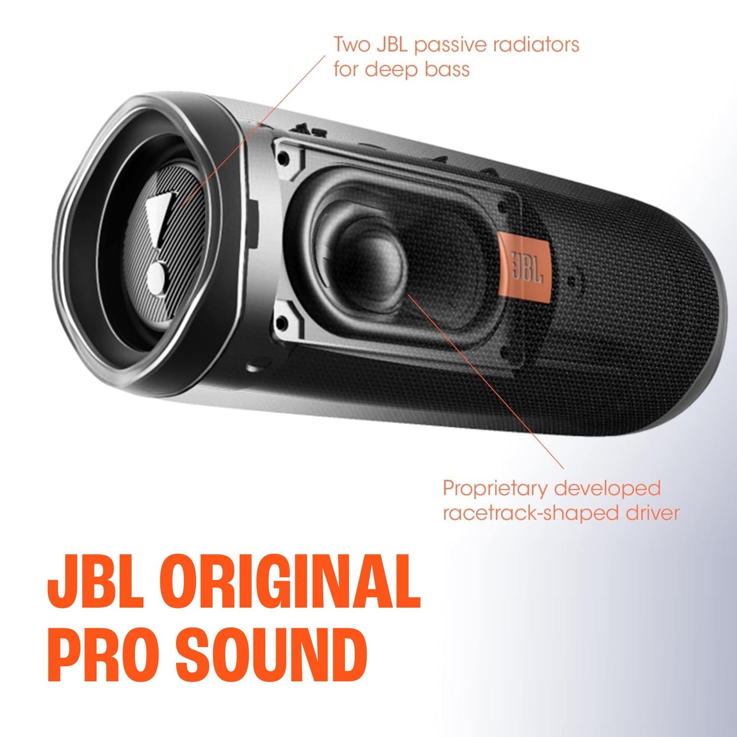 JBL FLIP 5 Altavoz Portátil con Bluetooth (Negro / Pequeño)