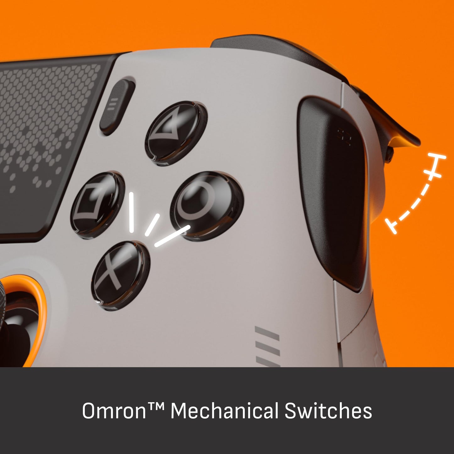 SCUF Controlador Inalámbrico de Rendimiento OMEGA PS5 (Gris Claro)