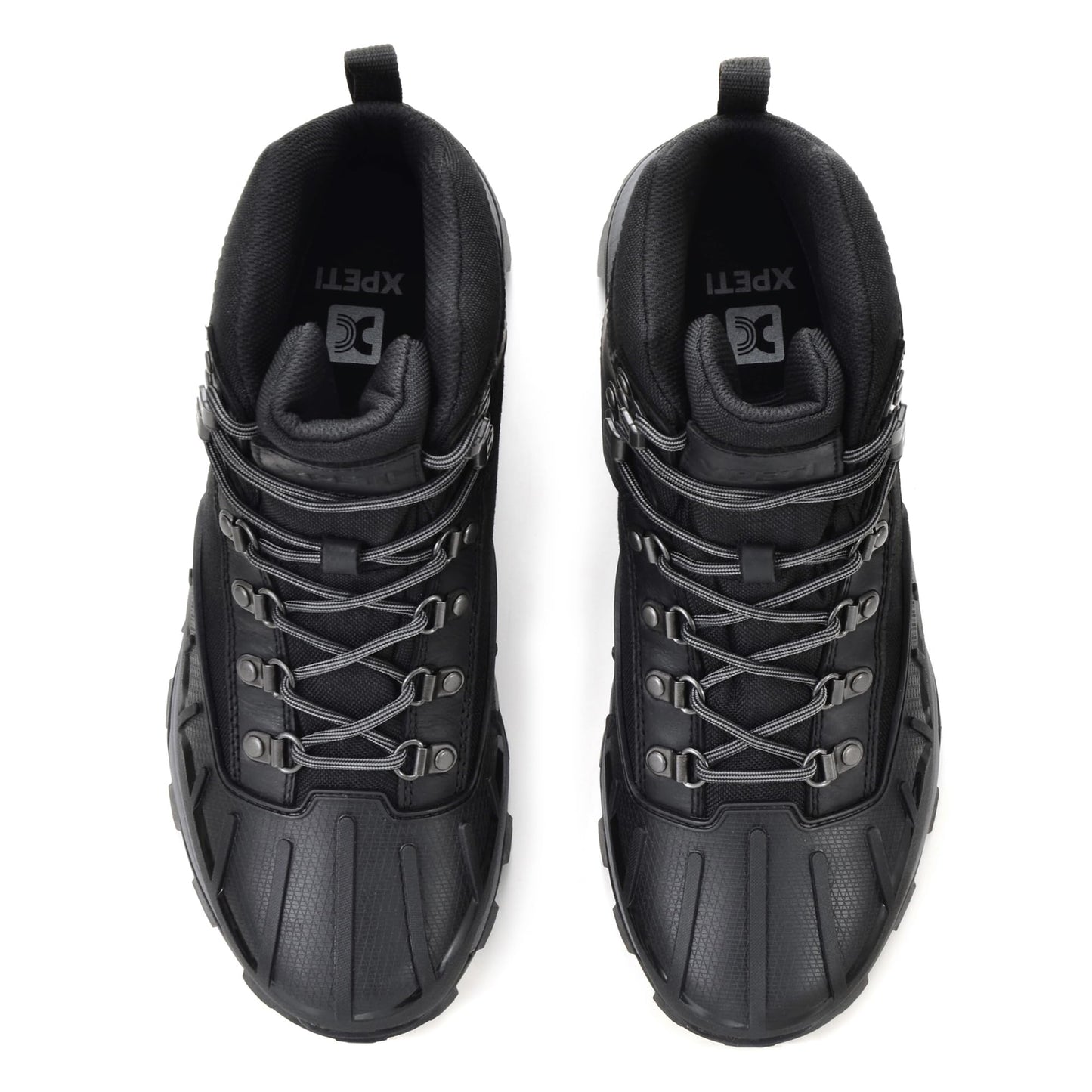 XPETI Men’s Legacy shell-toe hiking boots waterproof 11.5 BLACK