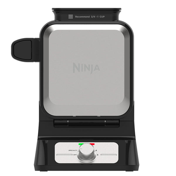 Ninja Máquina para Hacer Waffles Belgas Pro (BW1001 / Black & Silver)