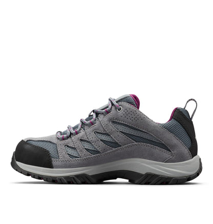 Columbia Womens Crestwood Waterproof, Graphite/Wild Iris