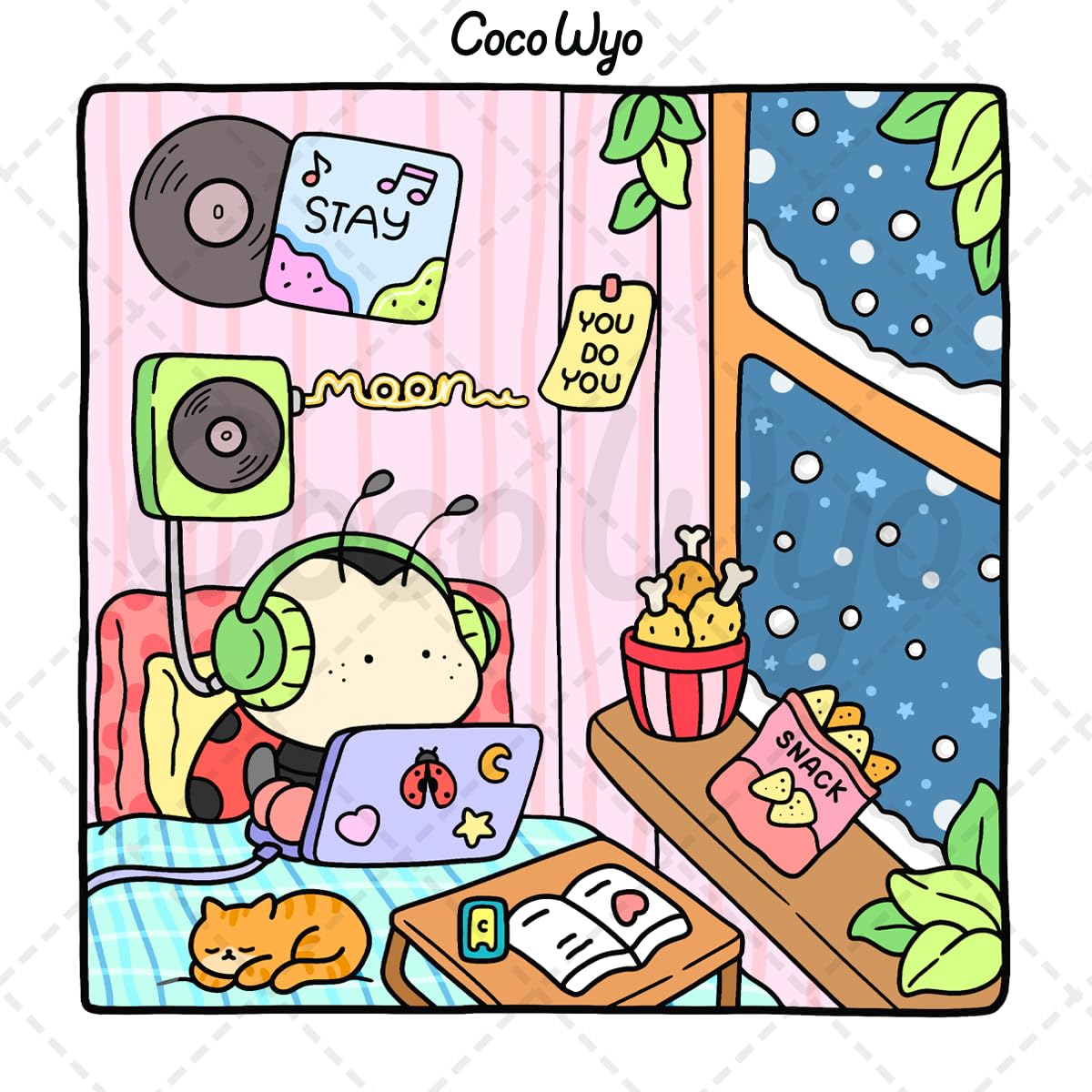 Libro de Colorear Cozy Friends (Animales Lindos para Adultos y Adolescentes)