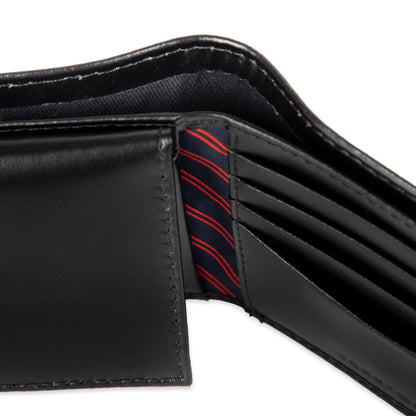 Tommy Hilfiger Billetera de Cuero para Hombre (Negro / Talla Única)