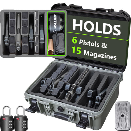 Turokacase Estuche para Múltiples Pistolas Aprobado por la TSA