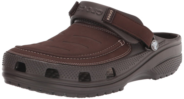 Crocs Men's Yukon Vista II LiteRide Clogs, Espresso/Mushroom