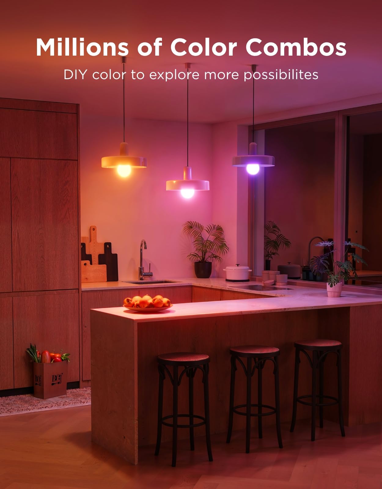 Govee Bombillas Inteligentes LED (Paquete de 4 / 800 Lúmenes)
