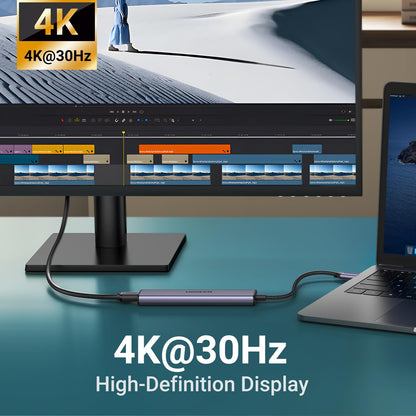 UGREEN Adaptador Multipuerto USB C Hub 5 en 1