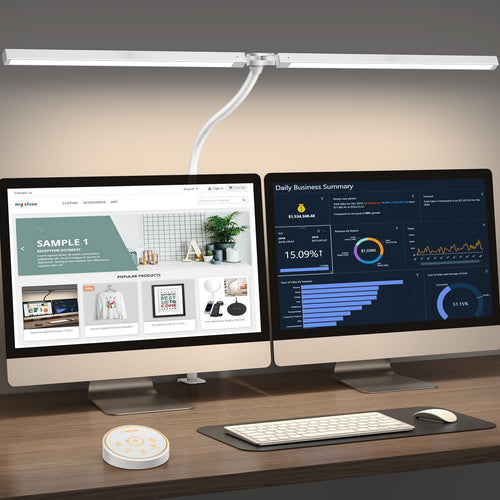 Pzloz Lámpara de Escritorio LED (24W / White)