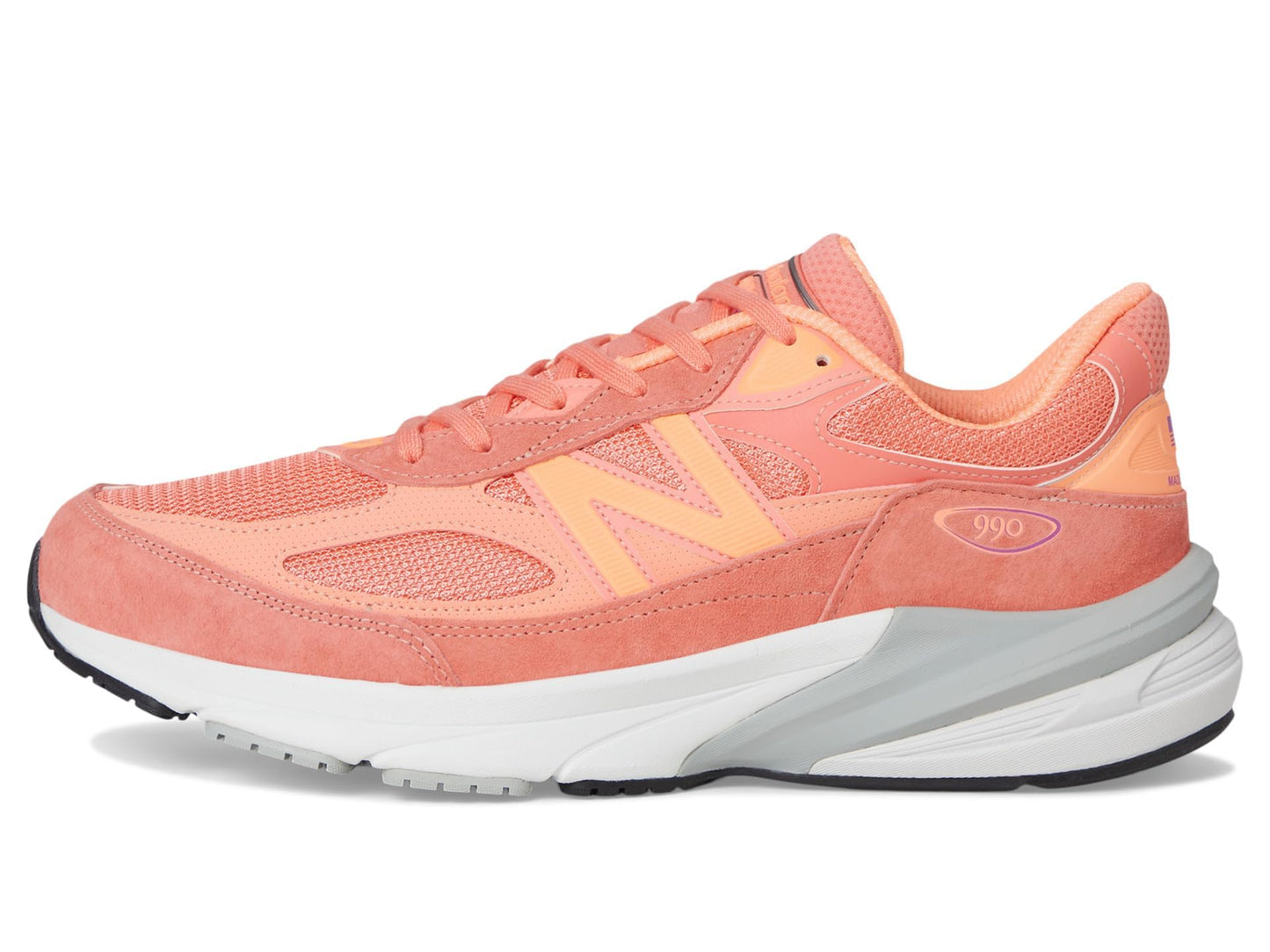 New Balance Unisex Made in USA 990v6 Sunrise/Purple