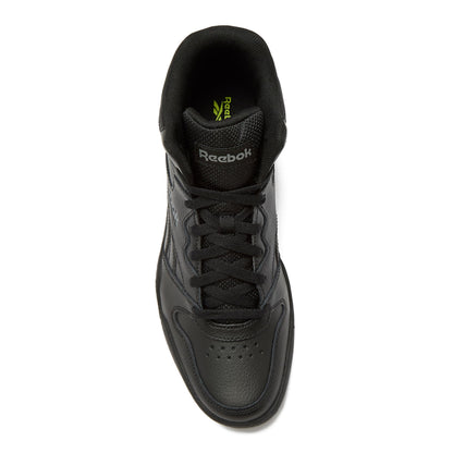 Reebok Royal BB4500 Hi2 High Top Sneakers for Men, Black or White Mens Basketball Shoes, Athletic Mens Shoes, Black/Alloy