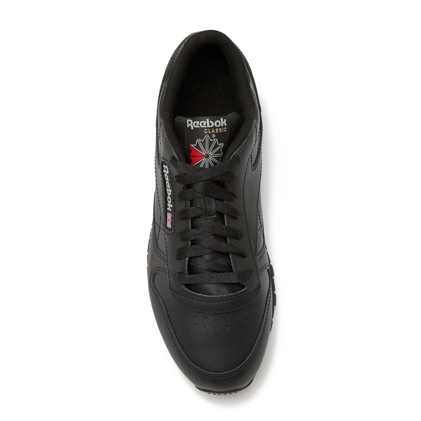 Reebok Classic Leather Sneakers for Men, Casual Tennis Mens Shoes, Core Black/Core Black/Pure Grey5
