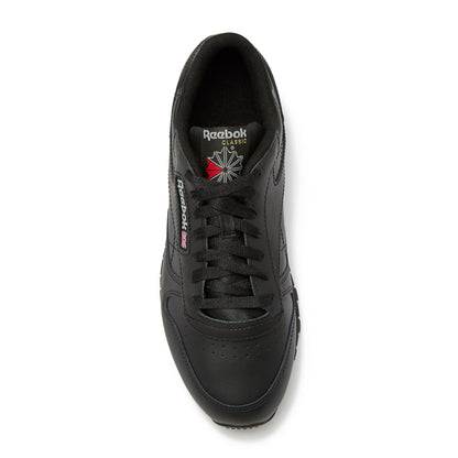 Reebok Classic Leather Sneakers for Men, Casual Tennis Mens Shoes, Core Black/Core Black/Pure Grey5