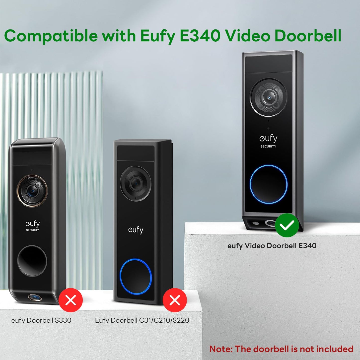 Soporte Antirrobo para Timbre Eufy E340