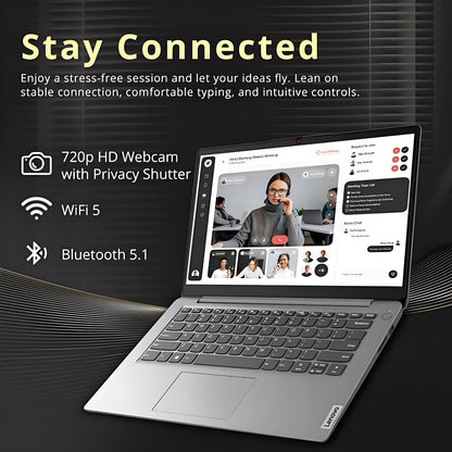 Lenovo Laptop Esencial 2026 para Estudiantes y el Hogar (256GB / Grey)