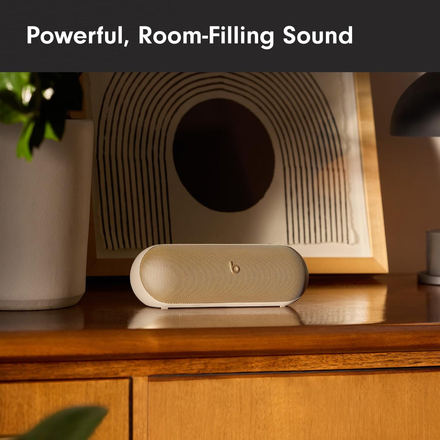 Beats Pill Altavoz Portátil con Bluetooth (Oro Champán / 24 Horas)