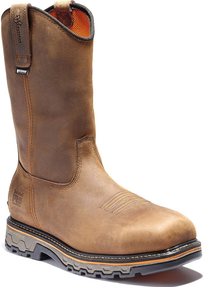 Timberland PRO Men's True Grit Pull On Composite Safety Toe Waterproof Industrial Western Work Boot, Earth Bandit-2024 NEW