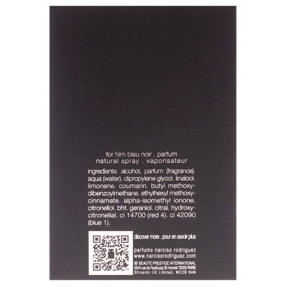 Narciso Rodriguez for Him Bleu Noir Parfum (3.3 Fl Oz)