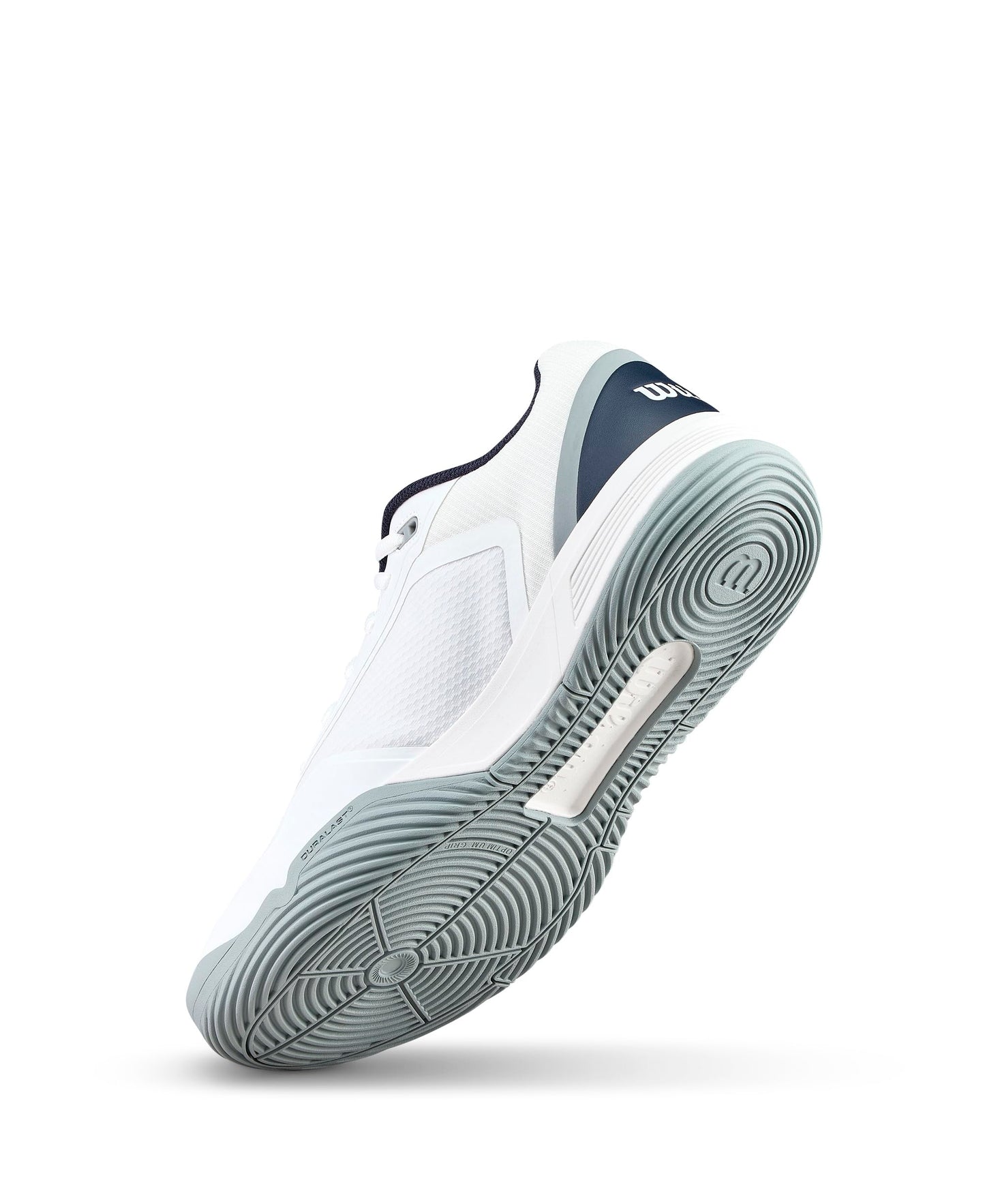 WILSON Men's Courtglide Padel Shoe - White/Navy Blazer/Quarry