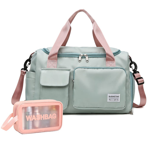 Bolsa de Gimnasio Pequeña para Mujer (Verde 05#)
