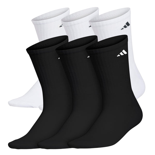 adidas Calcetines Deportivos Acolchados para Mujer (Paquete de 6 Pares)