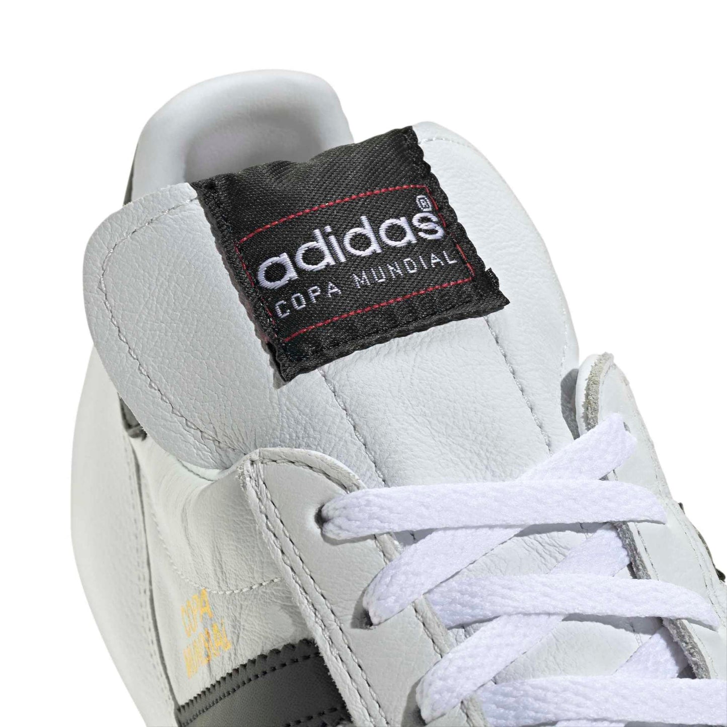 adidas Men's Copa Mundial Firm Ground, White/Black/Gold Metallic