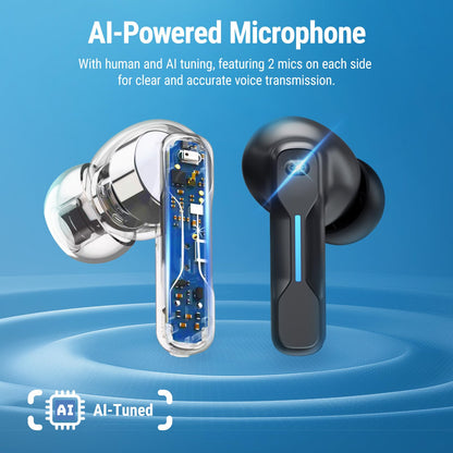 Middle Rabbit Auriculares Inalámbricos para Juegos SW5 con Micrófono