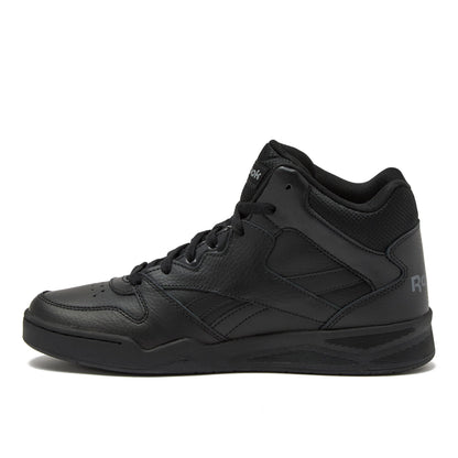 Reebok Royal BB4500 Hi2 High Top Sneakers for Men, Black or White Mens Basketball Shoes, Athletic Mens Shoes, Black/Alloy